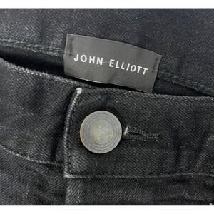 John Elliott The Cast 2 Carbon Slim Button Fly Jeans Made In Japan 34